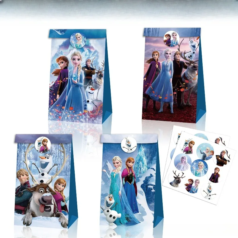 Sacs Cadeaux Anniversaire La Reine des Neiges Disney Elsa Anna