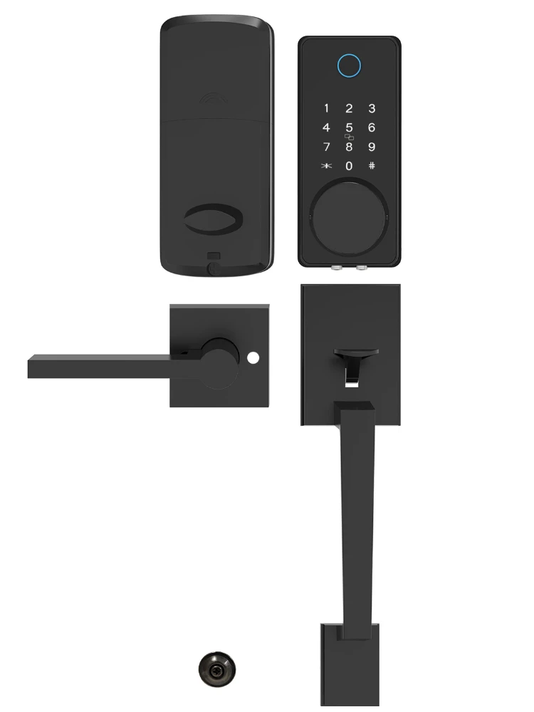 Smart Fingerprint Electronic Lock with Handle Set