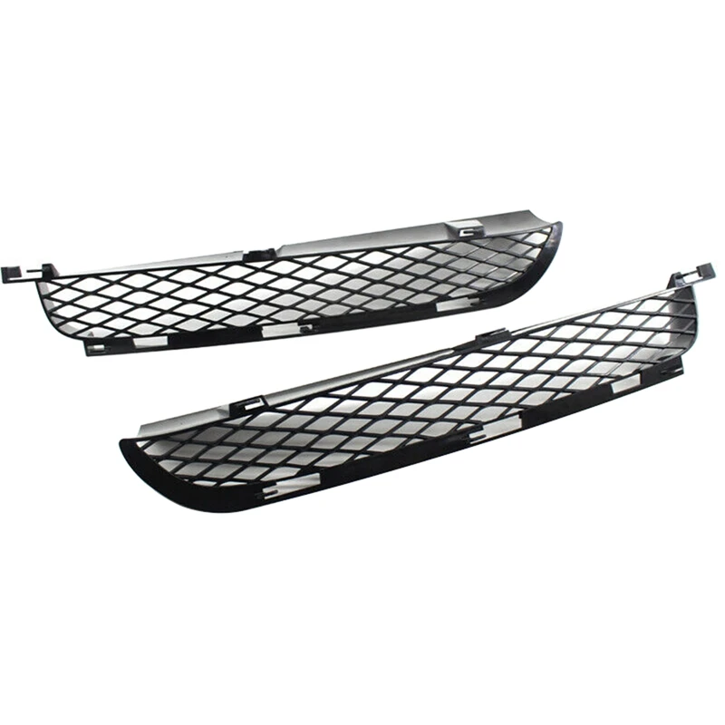 51117116397/51117116398 Left+Right Side 1 Pair Front Lower Bumper Grille Replacement for BMW X5
