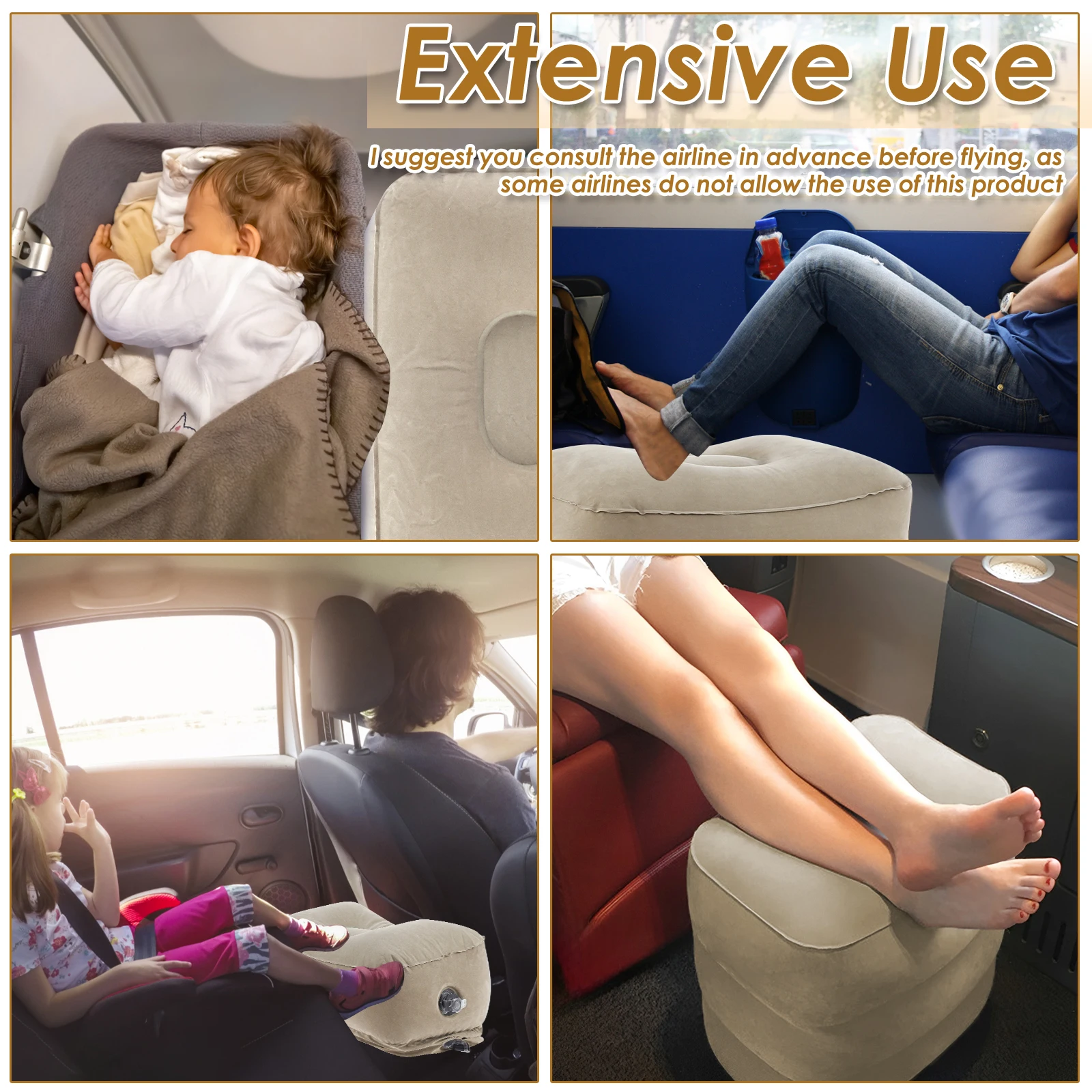 inflatable foot cushion