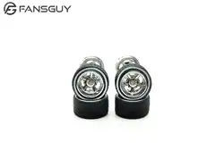 Premium Alloy Car Wheels with Removable Tyres - WSSC Series (1 Set) (WSSC-A Silvering 1)