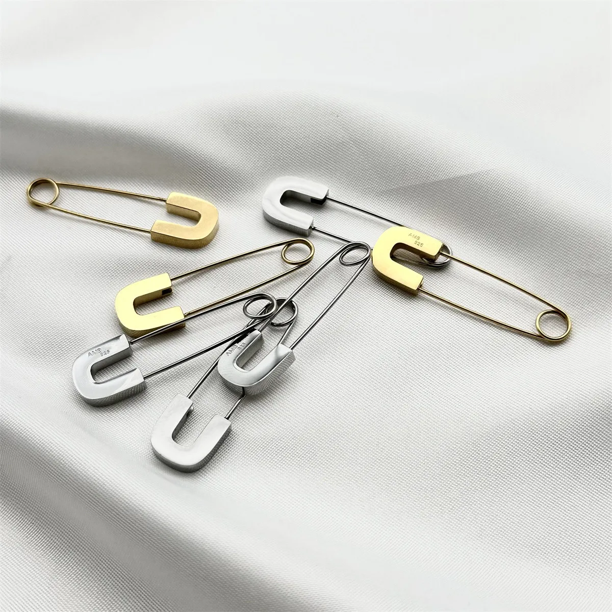

paperclip brooch