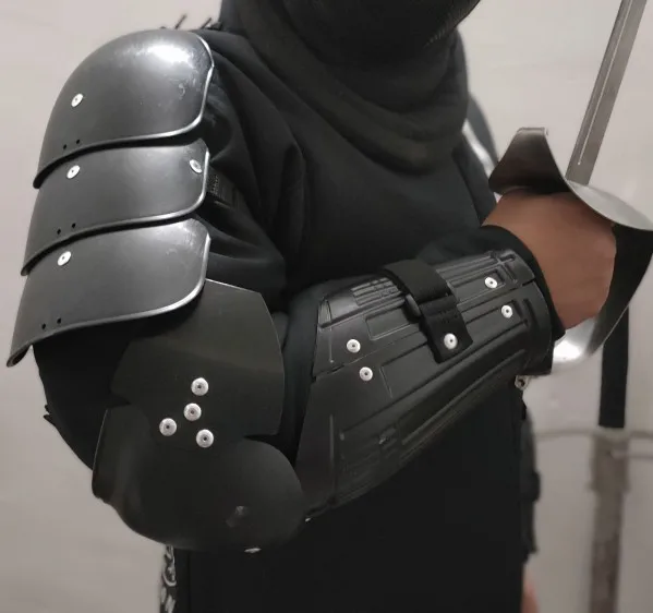 sports equipment Armor HEMA Protective Gear, Arm Guards, Shoulder Armor.leg protection - 3