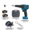 Brushless Riveter Electric Rivet Gun Cordless Riveting Nut Gun 3.2-4.8mm With LED Light Riveting Tool For Makita 18V Battery 1