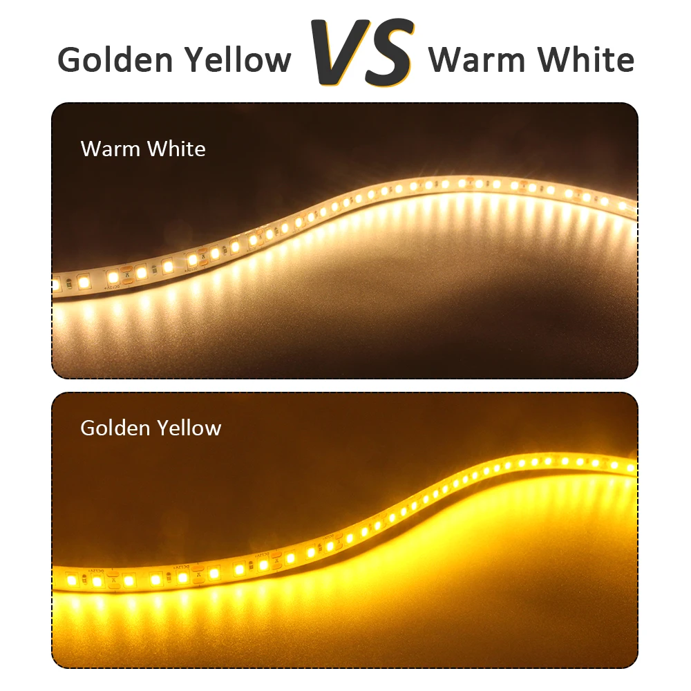 Description Picture 5 of itemMJJC 5M 12V LED Strip SMD 2835 LED Tape 120LED/M 240LED/M Ice Blue Warm Cool White Flexible Strip Ribbon Home Decor Light