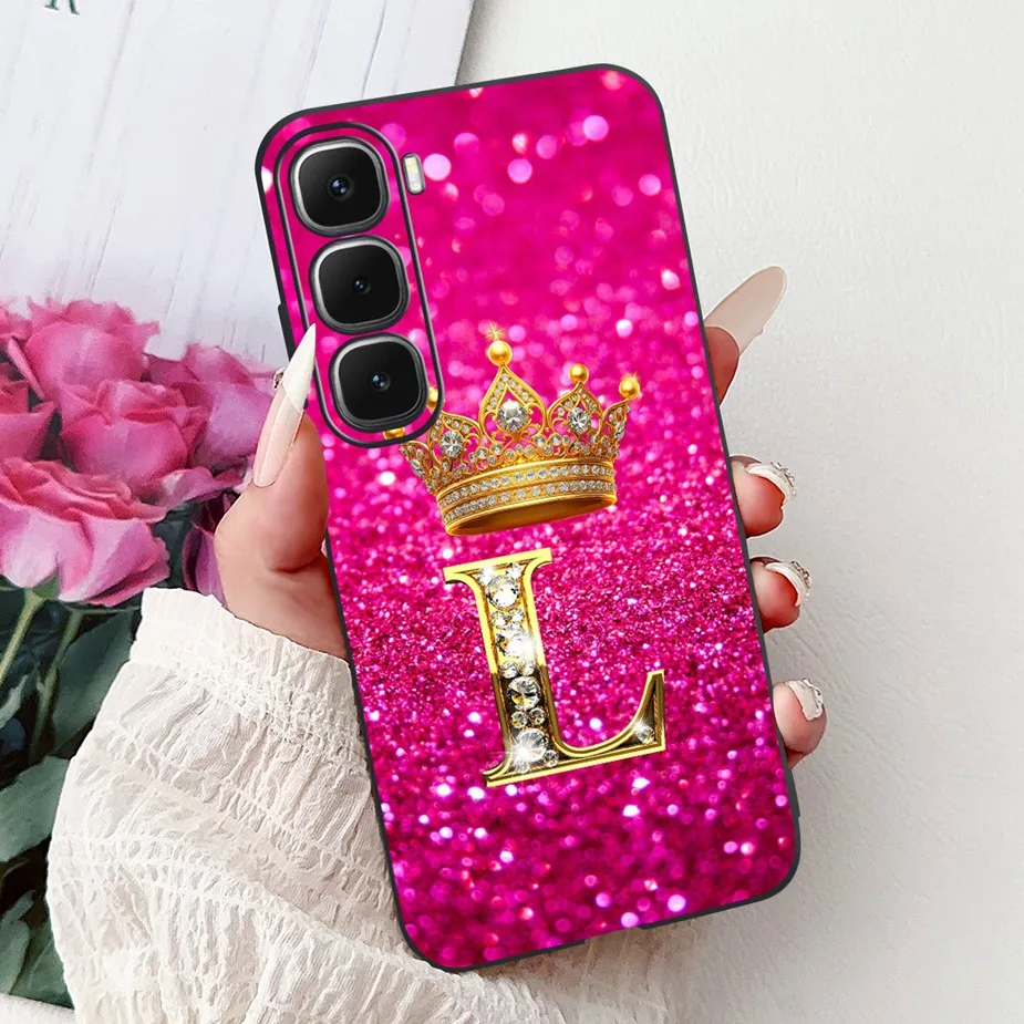 Luxury Letters Soft TPU Phone Case - Enhanced Protection and Style