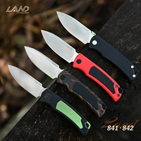 LAND 841/842 VG10 Blade Pocket Folding Knife Outdoor Wilderness Survival Camping Hunting Travel Tactical Knife EDC Mini Knife 2