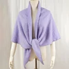 Women Winter Warm Cashmere Plaid Triangle Scarf Shawl Fashion Soft Solid Luxury Pashmina Lady Thick Blanket Long Bandana Scarves 2