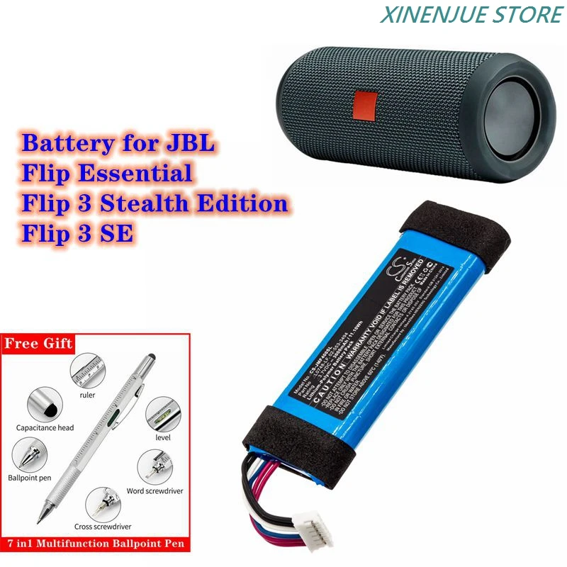 Speaker 3.7v/3000mah L0748-lf,02-553-3494 For Jbl Flip Essential - Digital Batteries - AliExpress