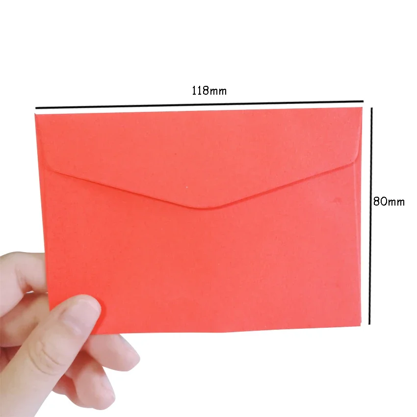 Vibrant New Year Greeting Envelopes - 20 Piece Set