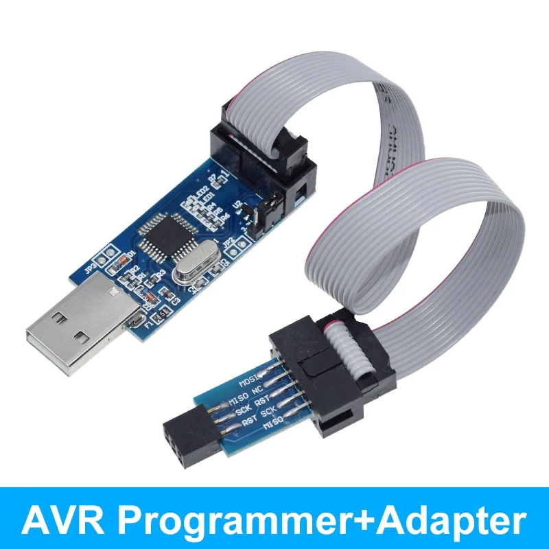 Usbasp USMSP Lập Trình Viên AVR USB ISP USB ASP ATMEGA8 ATMEGA128 Hỗ - Foto 3