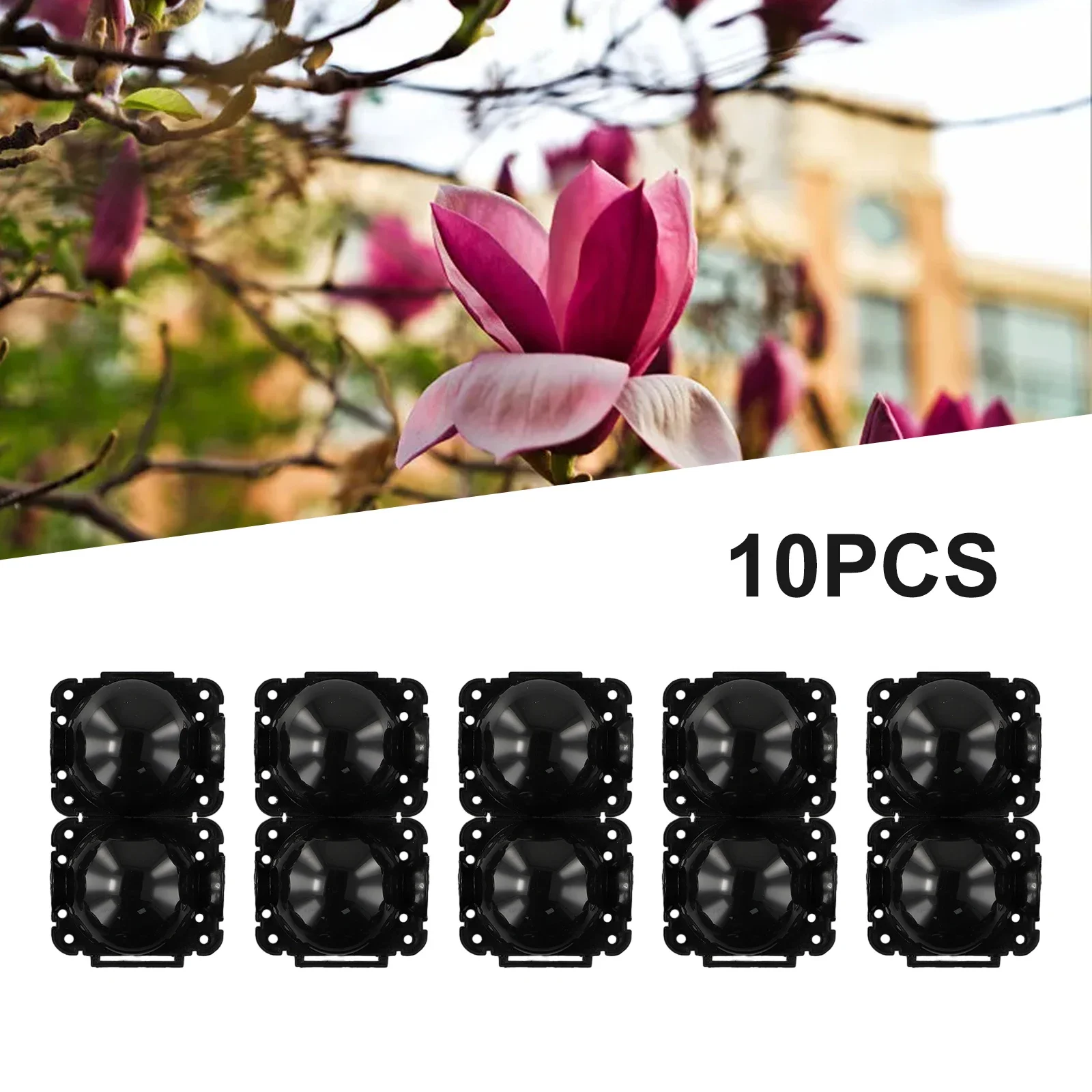 

10PCS Plant Rooting Equipment High Pressure Propagation Ball Graft Box Cutting Grafting Rooting Propagation Pots Garden Supplies