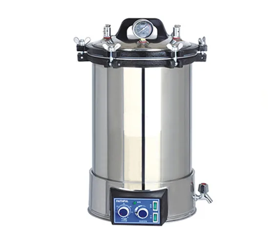 

Hot Sale Laboratory Portable Pressure Steam Sterilizer Autoclave Den tal