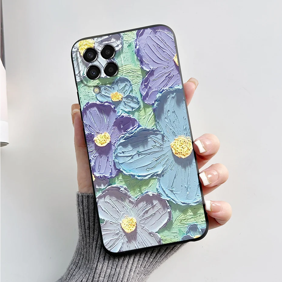 Stylish Painted Silicone Soft Phone Case Cover