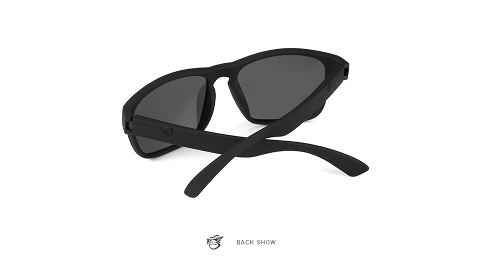 POLARKING Brand Polarized Sunglasses For Men Plastic Oculos de sol Men's Fashion Square Driving Eyewear Travel Sun Glass