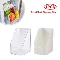 Bacs de rangement pour réfrigérateur, boîte de rangement de tri des aliments pour réfrigérateur, boîte de rangement d'assaisonnement transparente, organisateur de rangement pour réfrigérateur de cuisine 1
