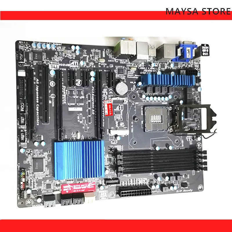 

Материнская плата для Gigabyte GA-Z77X-D3H LGA 1155 DDR3, материнская плата 100% протестирована, полностью работает