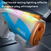 LED Marquee Electric Water Gun for Kids Full Automatic Absorb Water High Powerful Watergun Summer Outdoor Pool Children Gun Toys 2