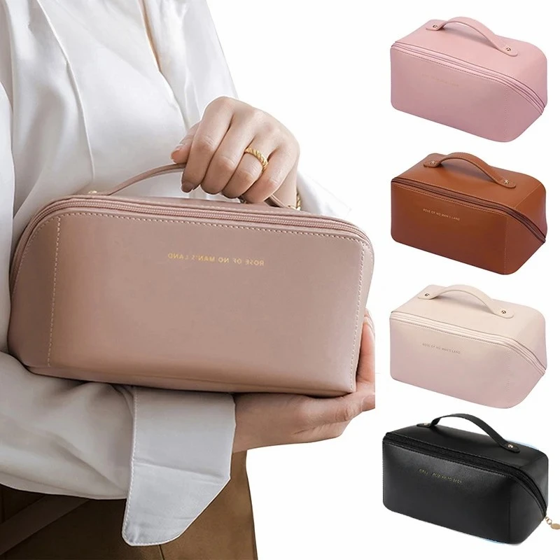 

Cosmetics Storage Kit Large Capacity Travel Toiletry Bag Makeup Bag Ins Advanced Sense Portable Cosmetic Storage Bag