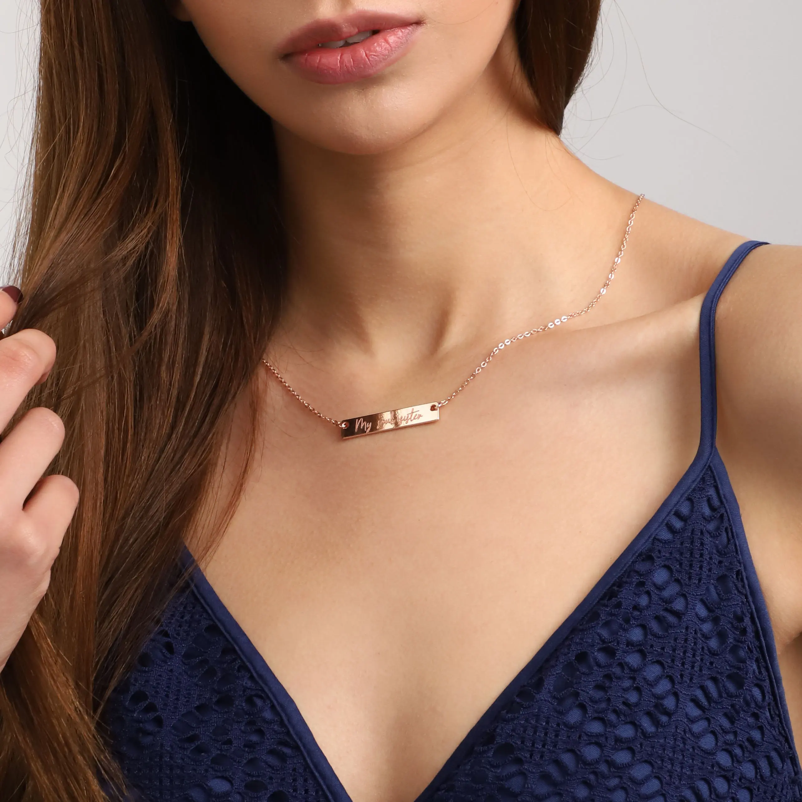 

Индивидуальное ожерелье с баром Пользовательские координаты Ожерелье Имя из нержавеющей стали Ожерелье Подружки невесты Подарок на заказ Золотой слиток Ожерелье