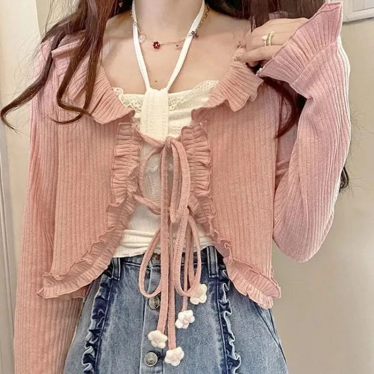 Kawaii Candy Color Crop Top Women Japanese Lolita Sweet Tank