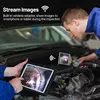TESLONG TD500 3.9MM Lens Articulating Borescope 1080P 5 Inch IPS Screen Two Way 360° Steering Endoscope Camera with WIFI 6