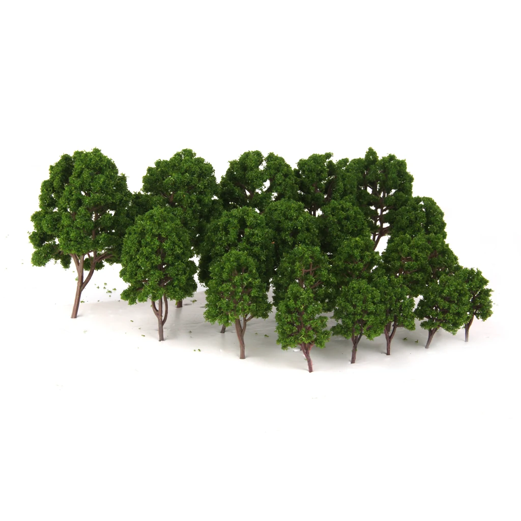 20 Train Layout Model Trees 1:75 HO Park Wargame Scenery Layout 20 Train Layout Model Trees 1:75 HO Park Wargame Scenery Layout