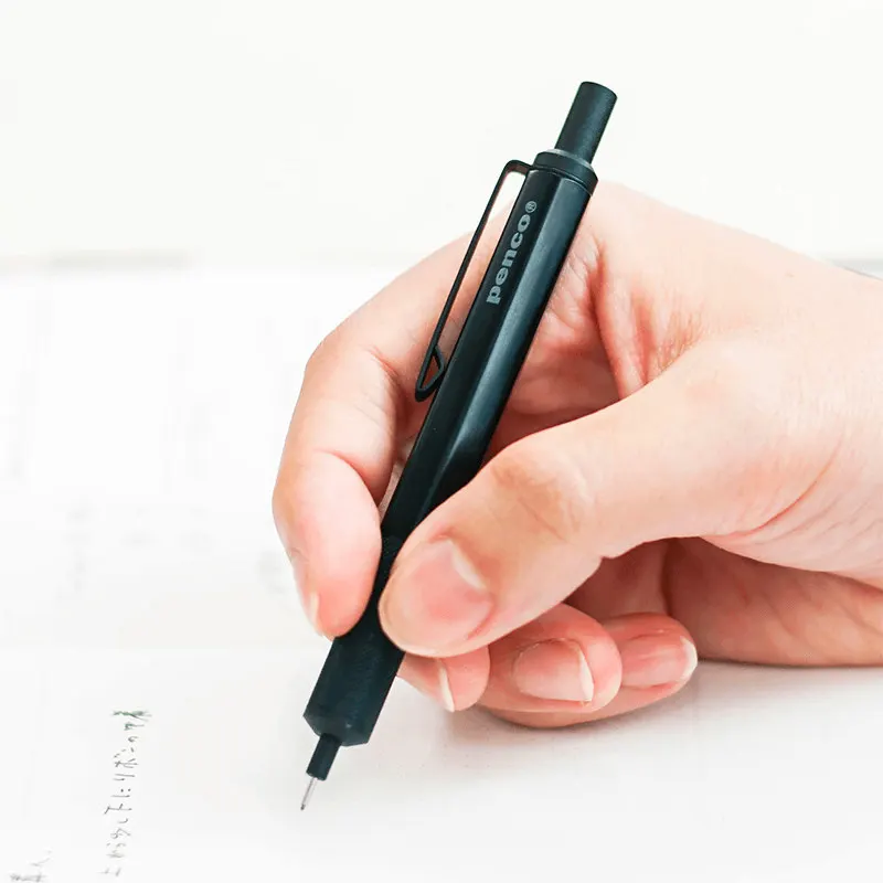 Set Premium Penco con Penna a Sfera in Metallo e Matita Meccanica, Design a Pulsante per Schizzi e Scrittura, Formato Mini - immagine 3