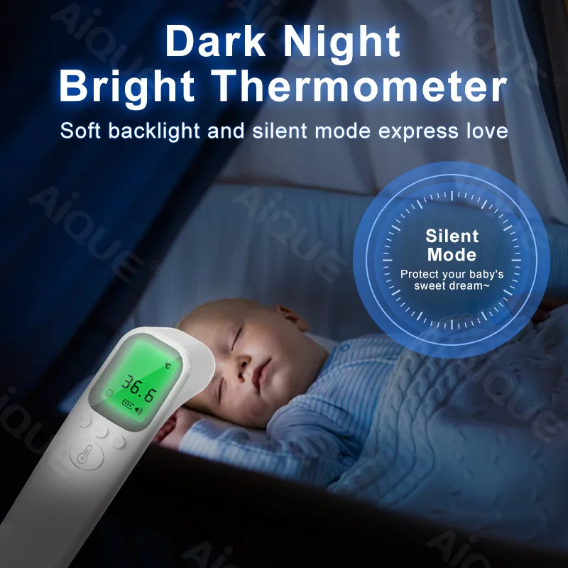 ForXiaomi Digital Thermometer Household Temperature Measurement Medical Noncontact Infrared Laser Temperature Gun Tester-50- 500 5