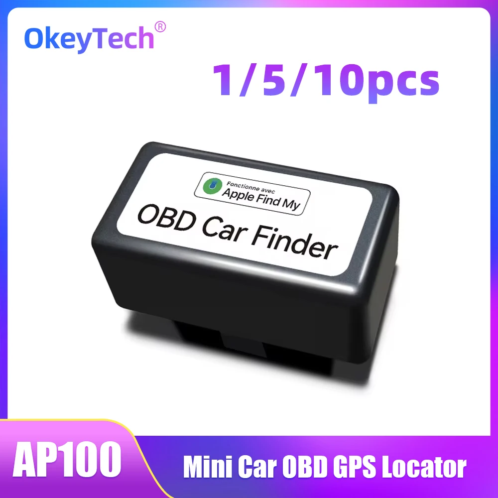Mini Car OBD GPS Locator Works With Apple Find My APP Quick Installation Smart Tracker Anti-lost Device Finder Global Position car gps locator