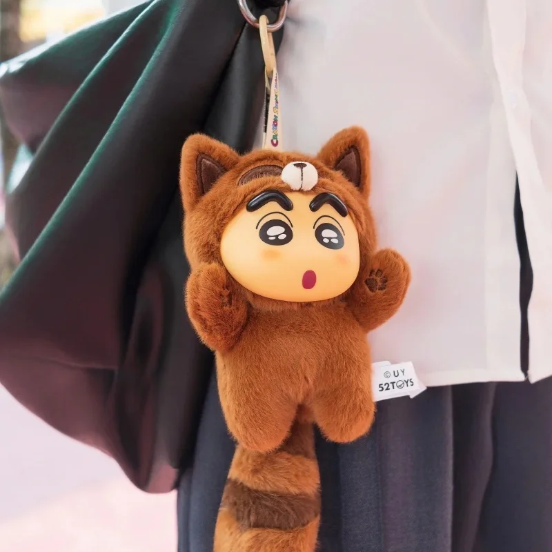 52toys Authentic Crayon Shin Chan Big Tail Plush Pendant Blindly