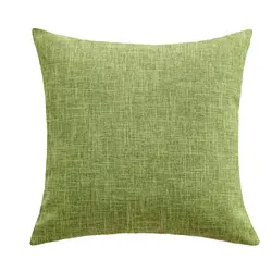 Breathable Soft Summer Green Nordic Style Decorative Cushion Cover - 30x50cm (Green)