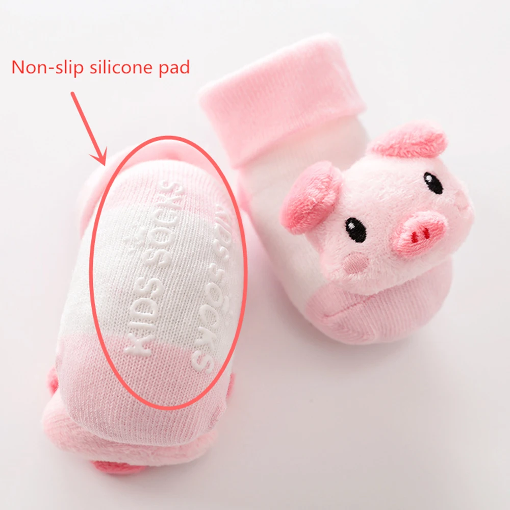 Kids Children's Socks For Girls Boys Non-slip Spring Autumn Baby Floor Socks Soft Cotton Bear Baby Socks For Infant Short Socks 10 Kids Children's Socks For Girls Boys Non-slip Spring Autumn Baby Floor Socks Soft Cotton Bear Baby Socks For Infant Short Socks