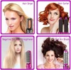 5 in 1 hair dryer Hair Curler Set Upgraded Negative ions Hair Dryer Hot Comb Brush Curling Iron Air wraps 6