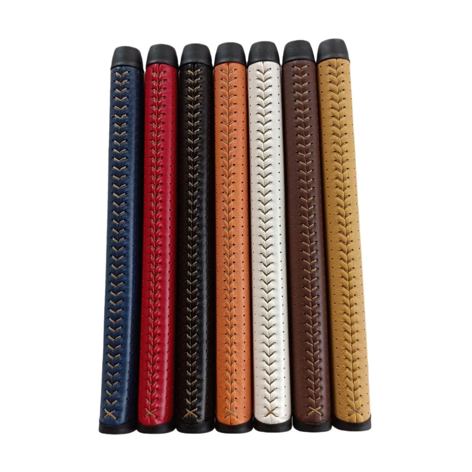 Genuine Leather Midsize Golf Putter Grip Pure Handmade Club Grip with Soft Comfort Material
