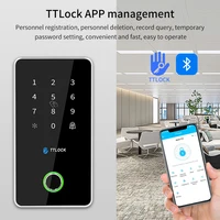 TTLOCK App Smart Lock Access Control Keypad Metal Reader Outdoor Fingerprint NFC Bluetooth Rfid Passcode Card Ip67 Waterproof - Image 5