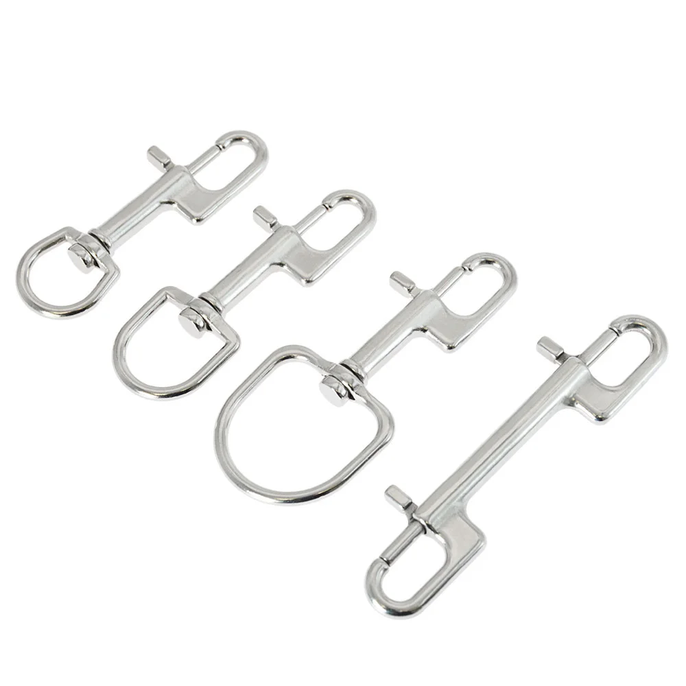 Mousqueton à boulon en acier inoxydable 316, pour crochet de plongée sous-marine, crochet pivotant, accessoire BCD, pièce de Sport aquatique