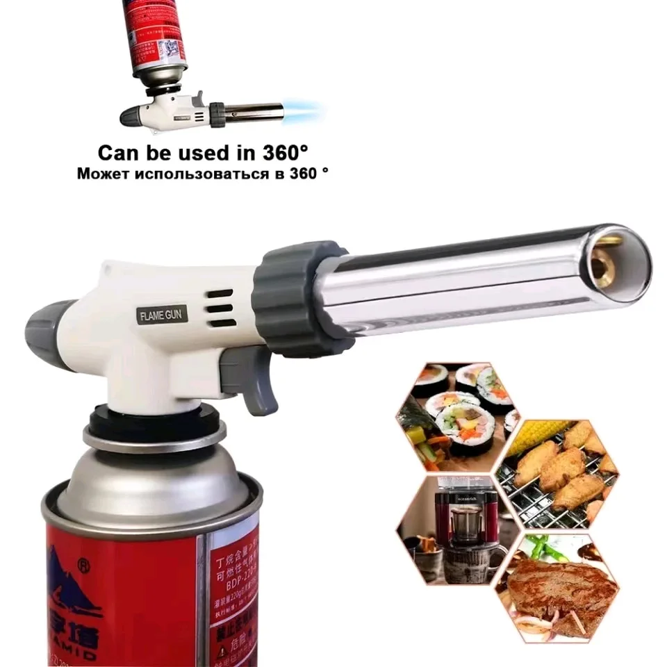 Butane Temperature Ignition Burner Lighter Welding Gun Burner Gas