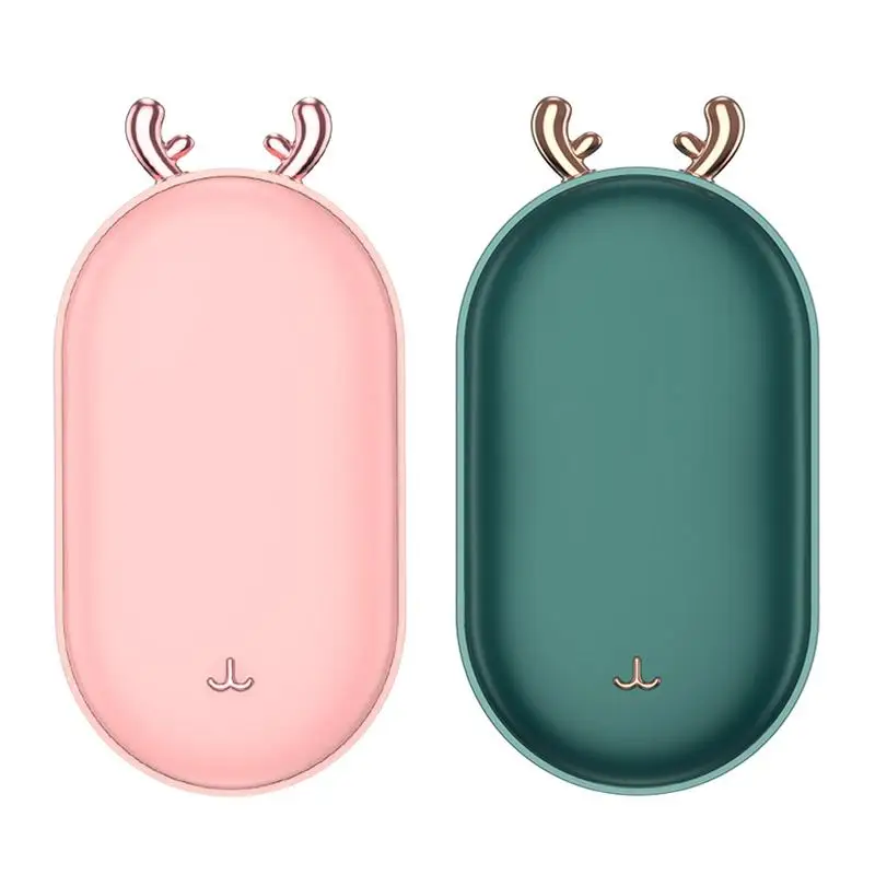 

Портативный ручной подогреватель многоразовые портативные зарядные устройства с 3-уровневым нагревом 5200mAh Карманный обогреватель и USB портативное зарядное устройство для детей