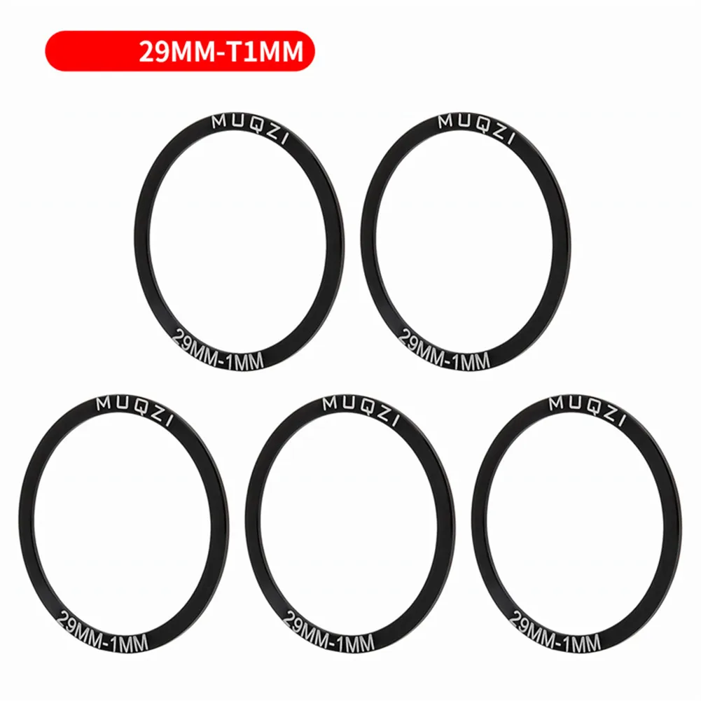 

5pcs Bike Bottom Bracket Washer Bicycle BB Crankset Gasket 24/29/30mm For BB86/91/92/BB30 Bicycle Spacer Cycling Partaccessory