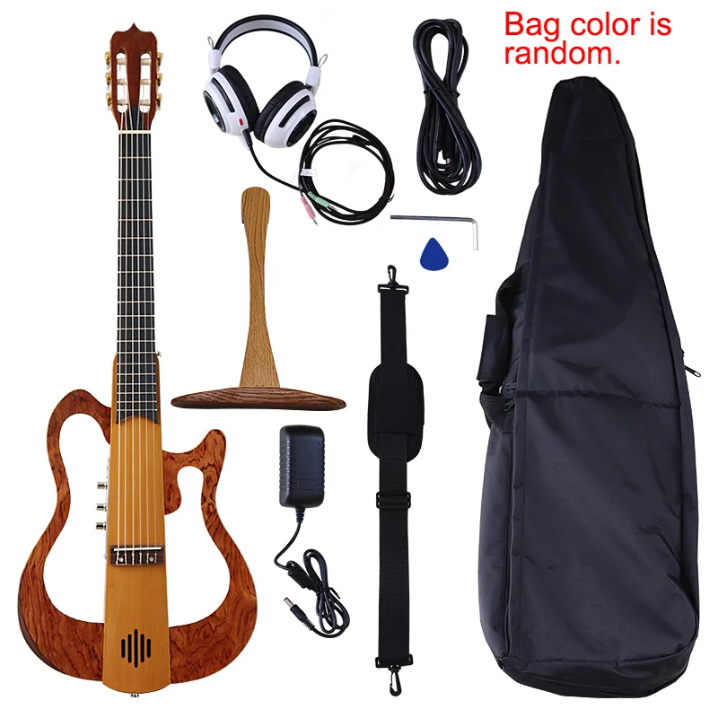 ヘッドレスサイレントクラシック39インチ折りたたみ式クラシックギター