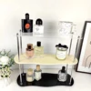 3-layer Acrylic Desktop Storage Rack Water Cup Perfume Bathroom Table Top Cosmetics Storage Jewelry Display Frame Organizer 5