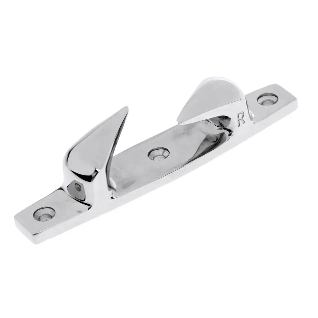 

1 Pair Fairlead Cleat Bow Chock Rope Cleat Dock Sailing Boat Marine Hardware 119mm 4.69"
