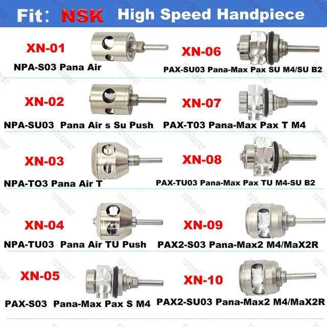สําหรับ NSK Handpiece ความเร็วสูงทันตกรรม Turbine ตลับหมึก Handpiece ทันตกรรม Air Rotor ทันตกรรมอุปกรณ์เสริม 1