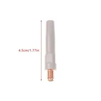 1Pcs Durable Coating Protect Welding Contact Tips 0.8/1.0/1.2mm Copper MIG Nozzle Tip Conductive 45mm Welding Tool Parts - Image 6