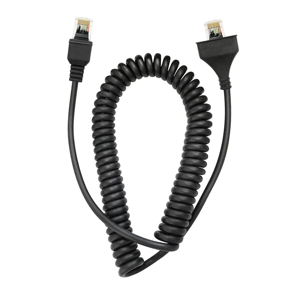 Walkie Talkie 8 PIN Replacement Microphone Mic Cable Cord For KMC-30 KMC-32 KMC-35 KMC-36 DTMF
