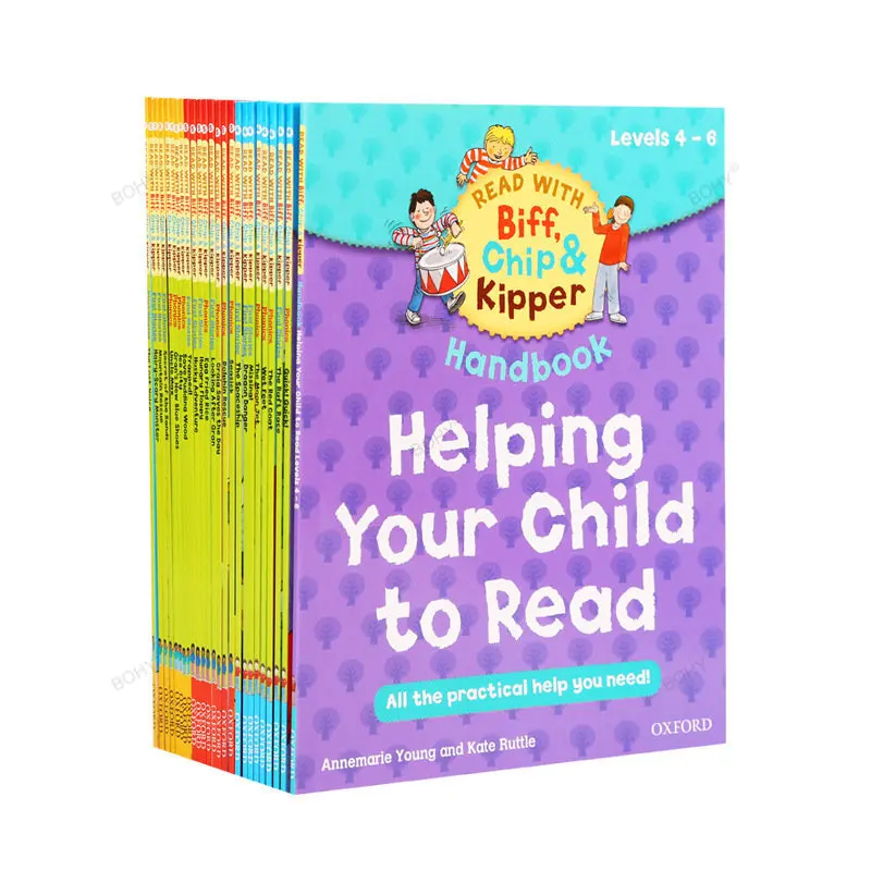 

Little Bean Point Reading Oxford Reading Tree Home Learning Level 4-6 25 Books