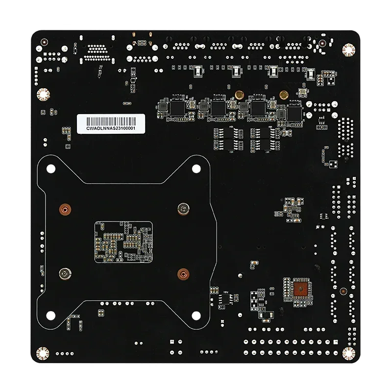 6-Bay NAS Motherboard N100 N150 i3-N305 N355 Intel 4x i226-V 2.5G LANs Mainboard 2*NVMe 6*SATA3.0 DDR5 Mini ITX PCIex1 Type-C 5