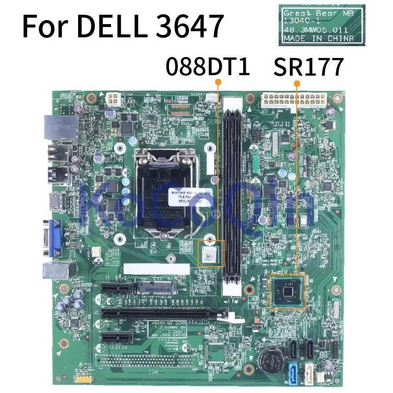 Материнская плата для ноутбука DELL XPS 9Q23 i7-3687U материнская 00MN7W LA-8821P SR0XH |