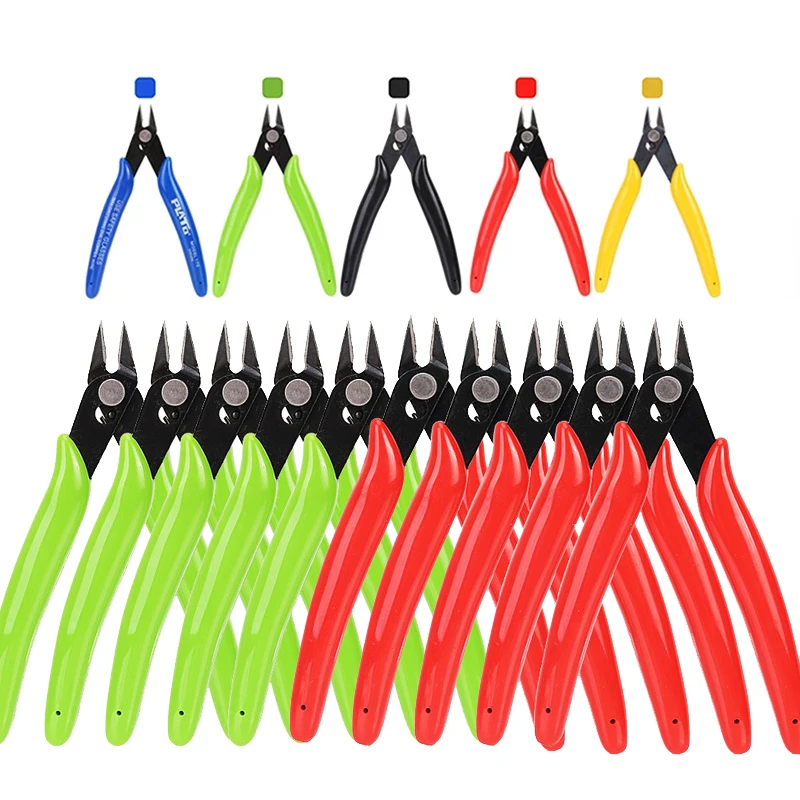 Nipper Wishful Clamp Wire Plier 5/10pcs Cut Line Stripping Multitool Stripper Knife Crimper Cutting Cable Cutter Electric Wire